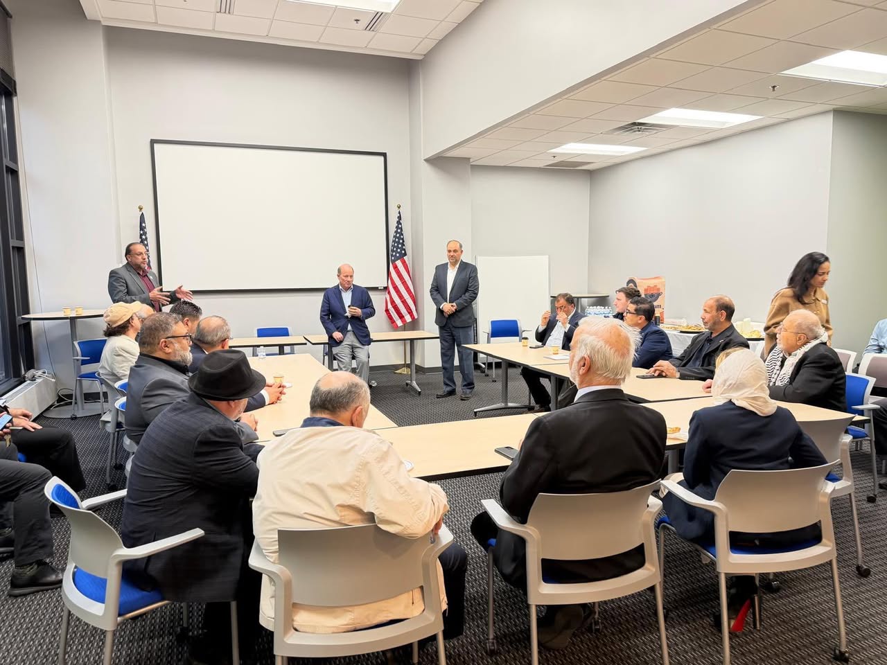 Chairman Dr. Tarik Najib Meets Detroit Mayor Mike Duggan